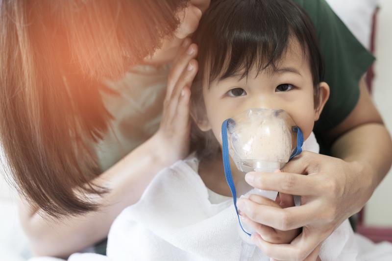 Children diagnosed with <a href="https://specialty.mims.com/asthma%20(pediatric)/treatment">asthma</a> between ages 5 and 7 y