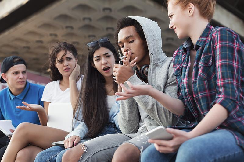 Can mental disorders spread among teens within peer groups?