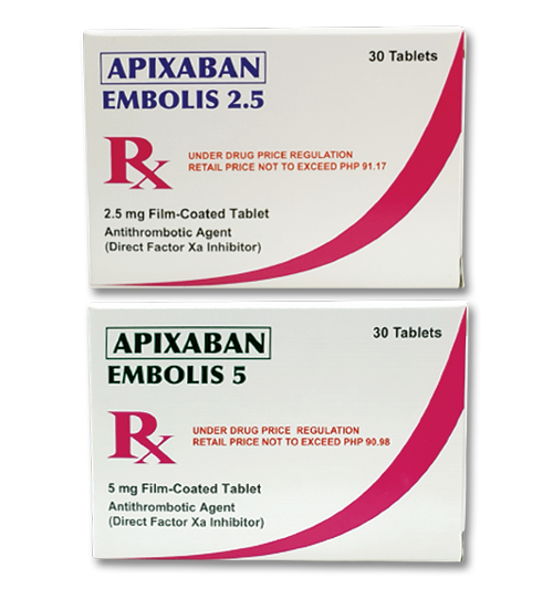<p>Film-Coated Tablet 2.5 mg and 5 mg</p>