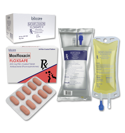 Film-Coated Tablet 400 mg and Solution for IV Infusion 400 mg/250 mL