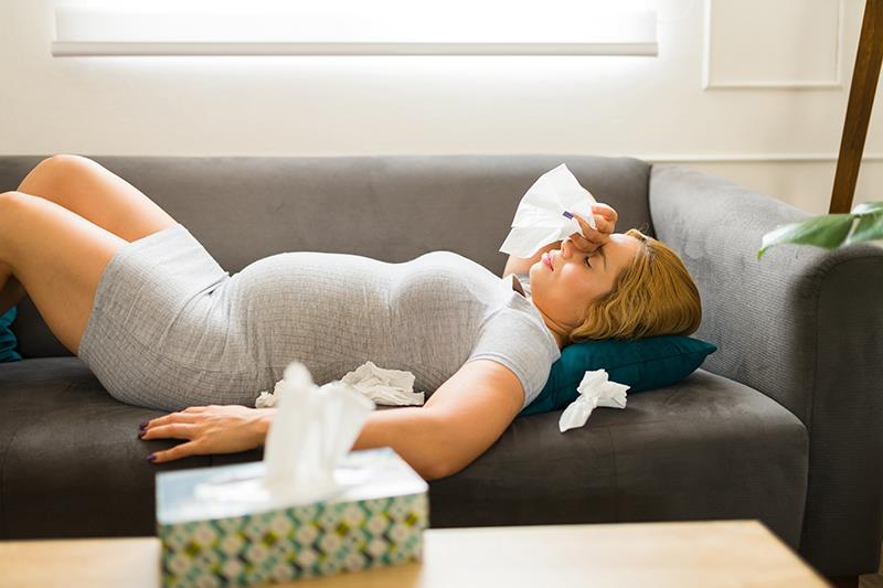 Infants born to mothers who contracted <a href="https://www.mims.com/specialty/influenza/treatment" target="_blank" tabindex=