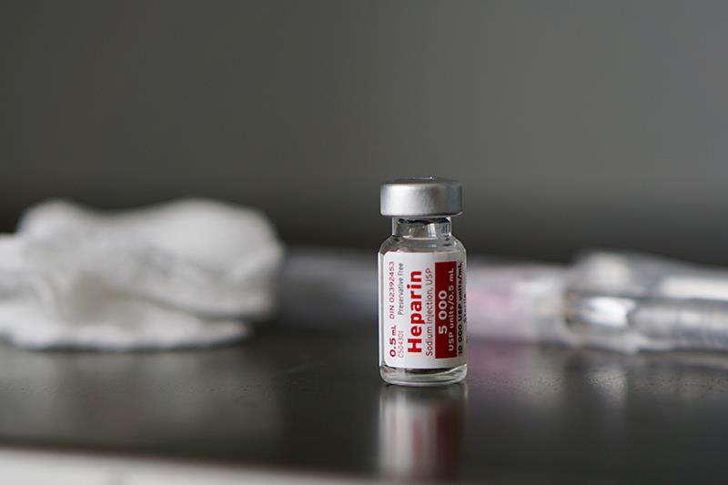 Conditional orders of low molecular weight heparin (LMWH) based on platelet values appears safe and effective in the treatmen