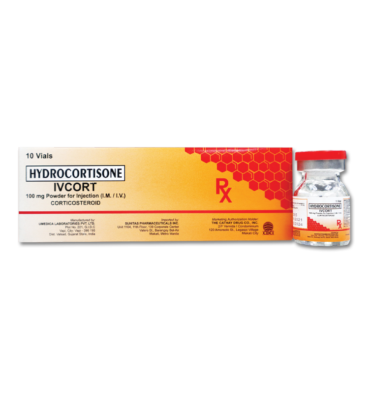 Hydrocortisone Na succinate Powd for inj 100 mg