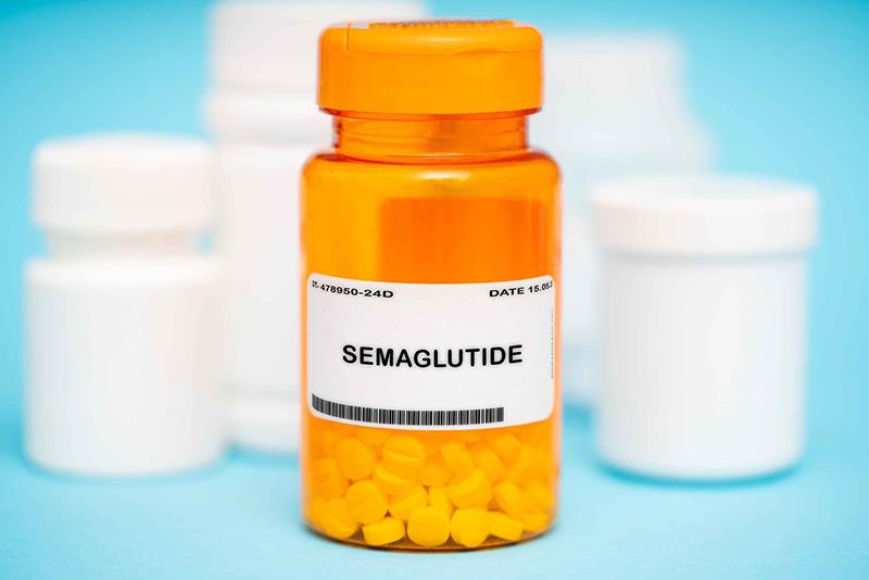 Semaglutide induces weight loss despite antidepressant use