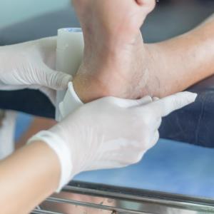 Novel injectable paste-based treatment promotes diabetic foot wound closure