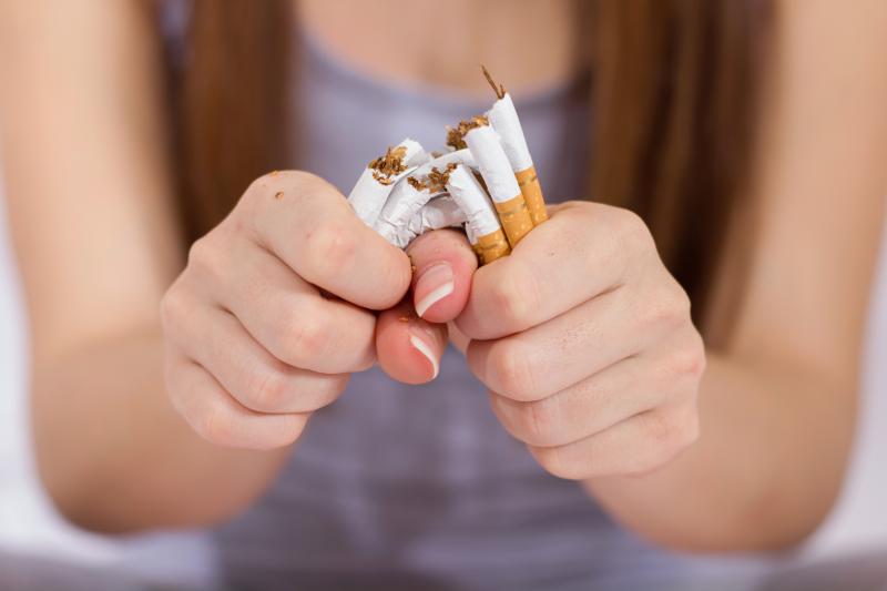 Quitting smoking in pregnancy tied to weight gain and high HDP risk, but lower stillbirth risk