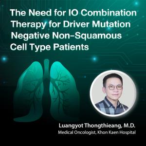 The Need for IO Combination Therapy for Driver Mutation Nagative Non-Squamous Cell Type Patients